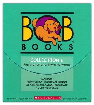 Bob Books Collection 6: 6 Books Box Set [First Stories and Rhyming Words]